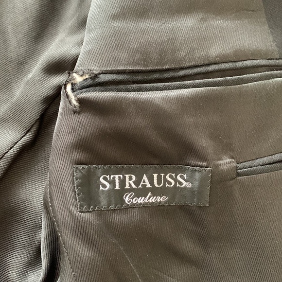 Mens size 38 small suit jacket, used condition. - Picture 3 of 5